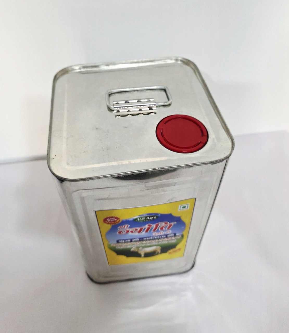 A2 cow Shri Jyoti Deshi Ghee - Bilona Processed (Tin 5L)